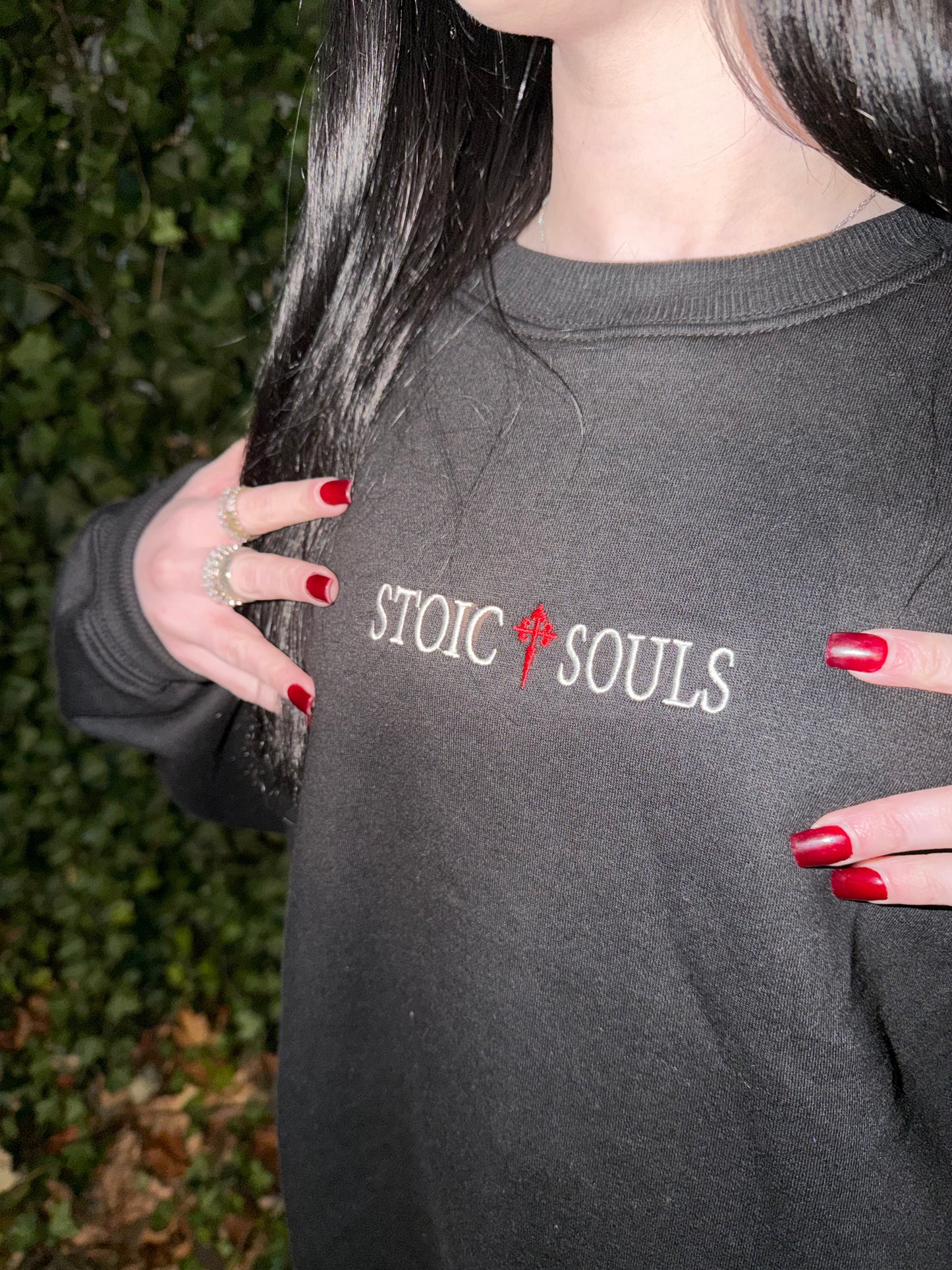 Powered by Stoicsouls Crewneck
