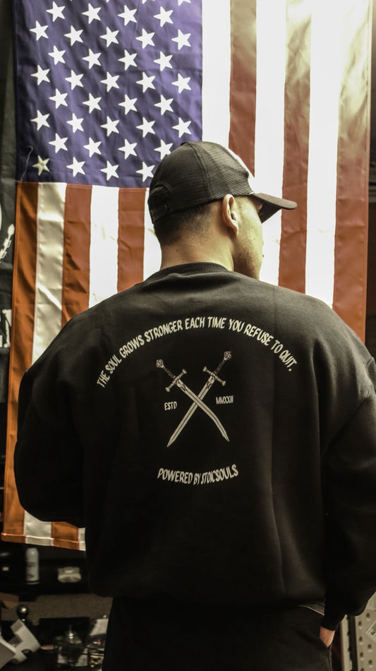 Powered by Stoicsouls Crewneck