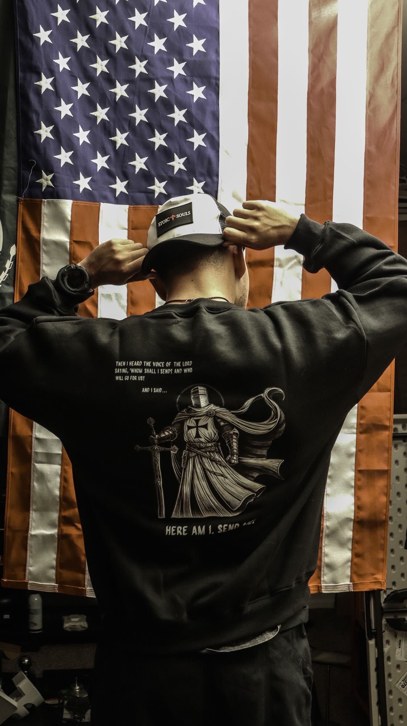 Here Am I Crewneck