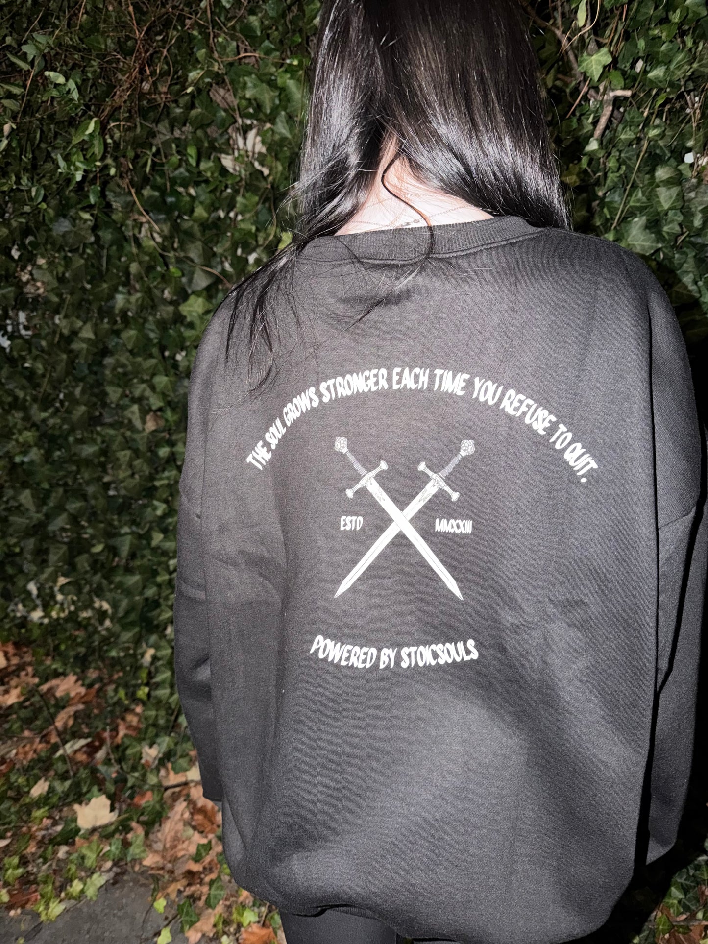Powered by Stoicsouls Crewneck