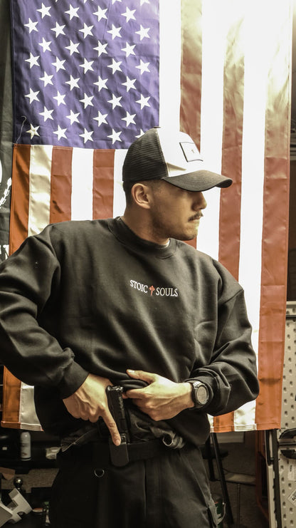 Powered by Stoicsouls Crewneck